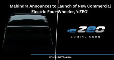 Mahindra Announces to Launch of New Commercial Electric Four-Wheeler, ‘eZEO’