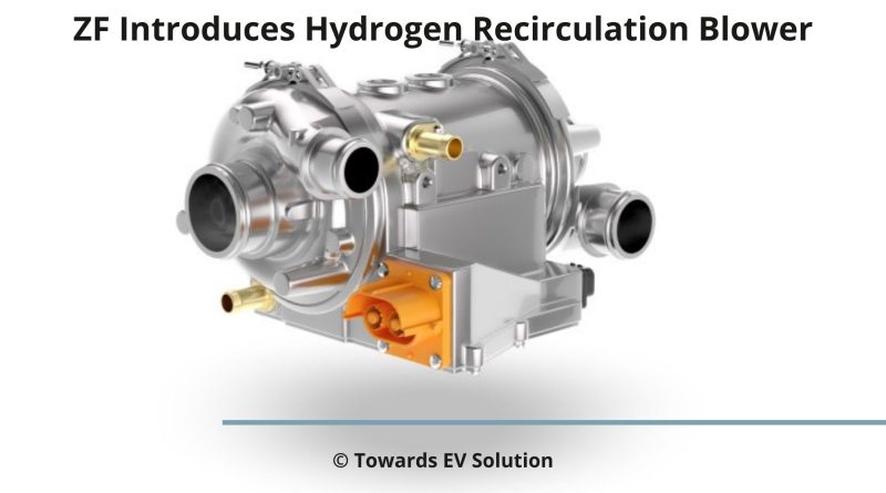 ZF Introduces Hydrogen Recirculation Blower