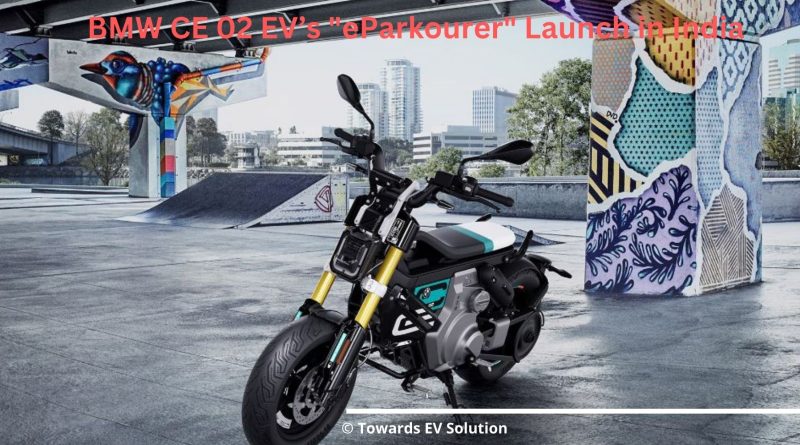 Combination of Scooter and Bike BMW CE 02 EV’s eParkourer Launch in India